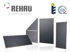 Nuestro socio para colectores solares: Rehau AG